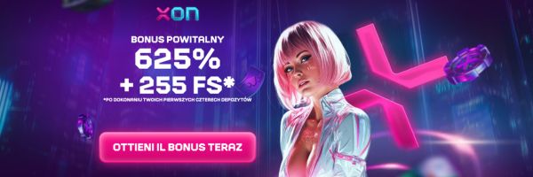 Xon Casino bonus 100% do 10 000 zł